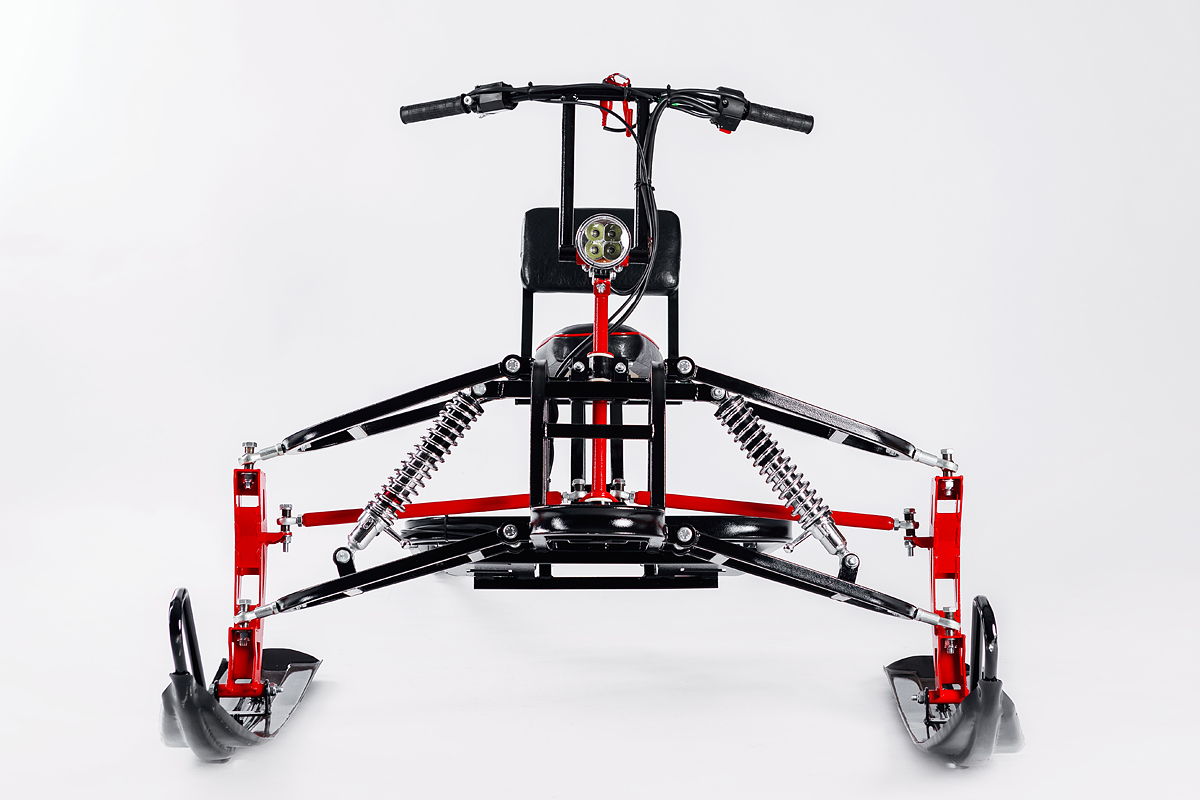 Лыжный модуль IKUDZO с подогревом ручек металлические лыжи в Домодедово