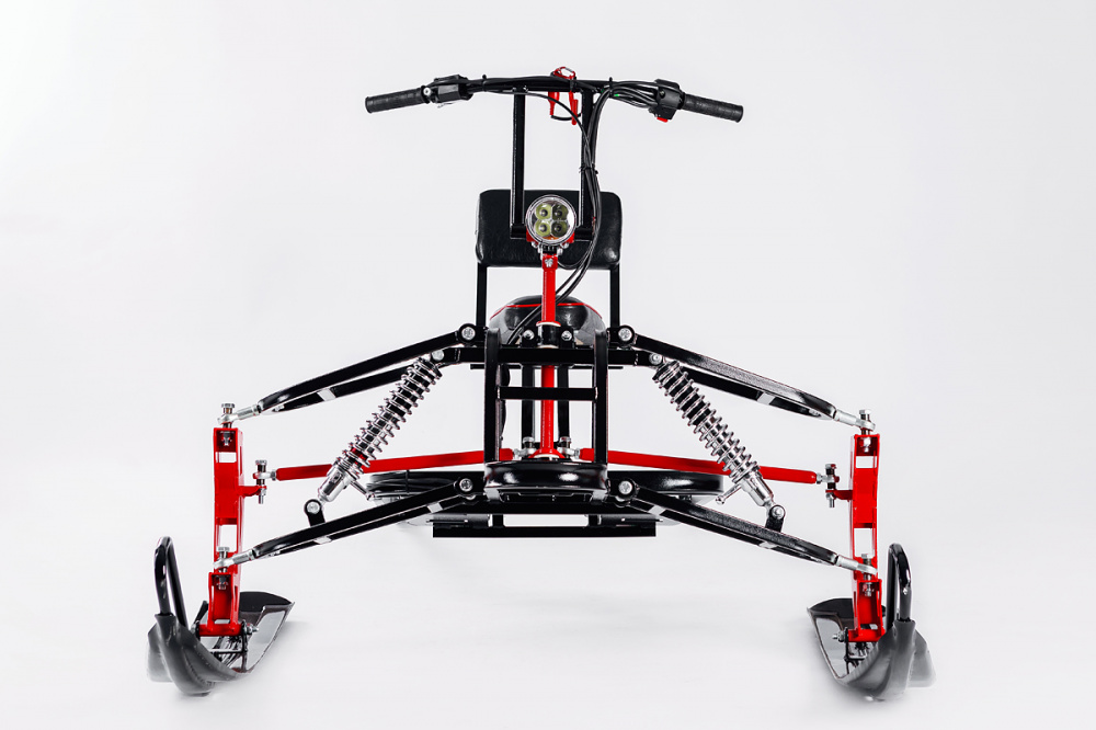 Лыжный модуль IKUDZO с подогревом ручек пластиковые лыжи в Домодедово