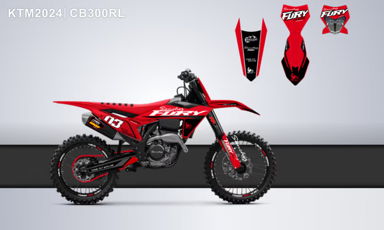 Кроссовый мотоцикл Sanchez Fury CB300RL в Домодедово