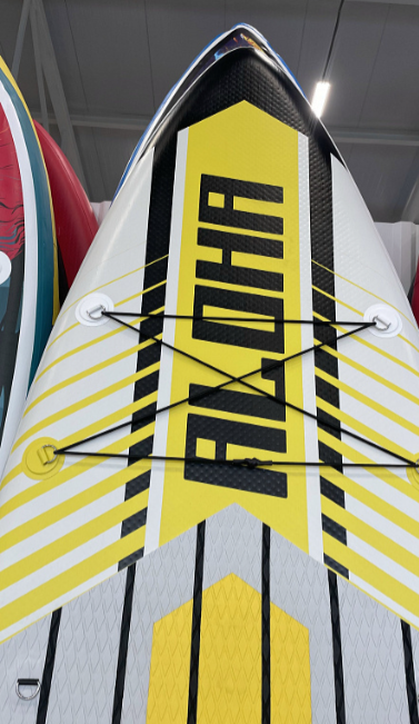SUP ДОСКА-КАЯК 2 В 1 RAIDEX ALOHA YELLO 10.6’ (320СМ) в Домодедово