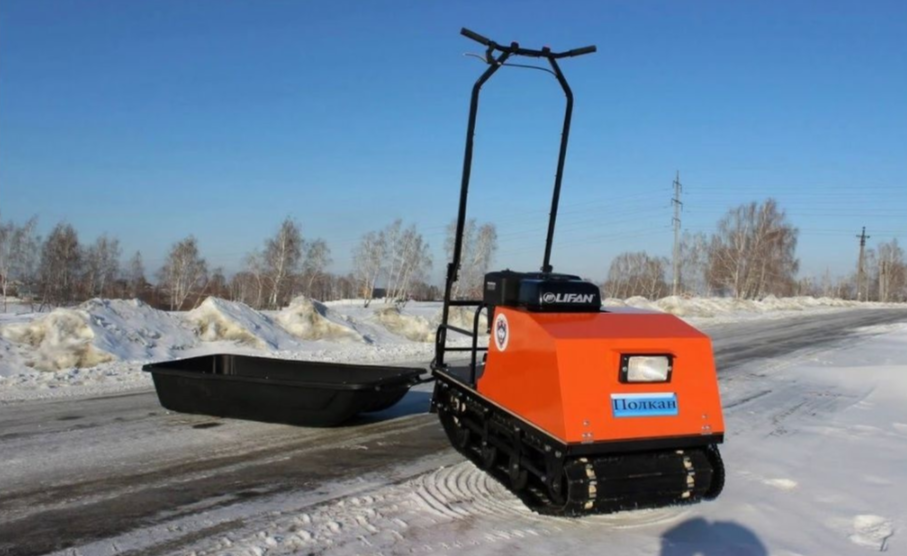 Мотобуксировщик Полкан 500К мини 9 л.с. в Домодедово