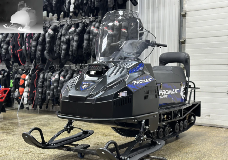 Снегоход PROMAX YAKUT R/К 500 2.0 4T 27 LONG в Домодедово