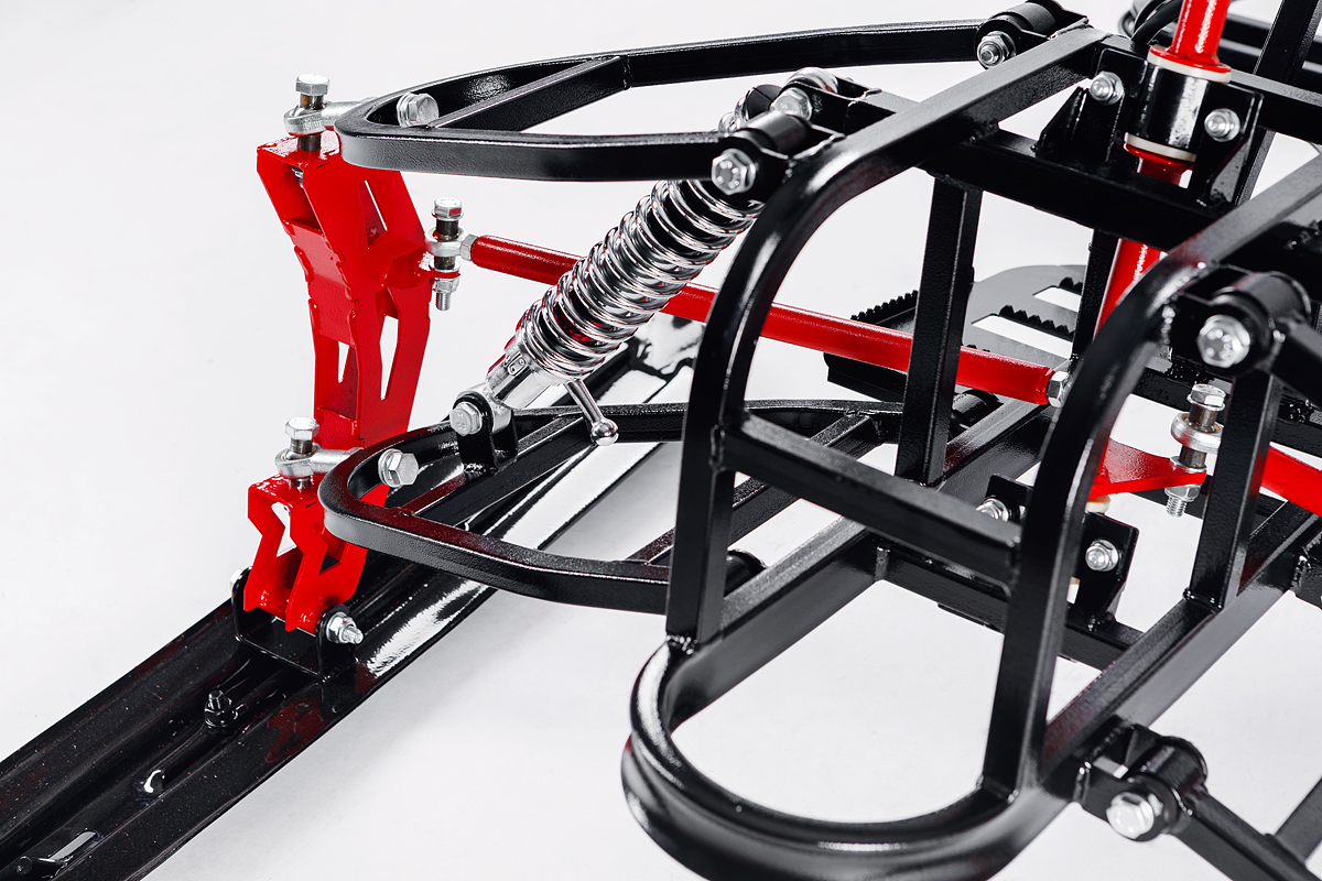 Лыжный модуль IKUDZO с подогревом ручек металлические лыжи в Домодедово