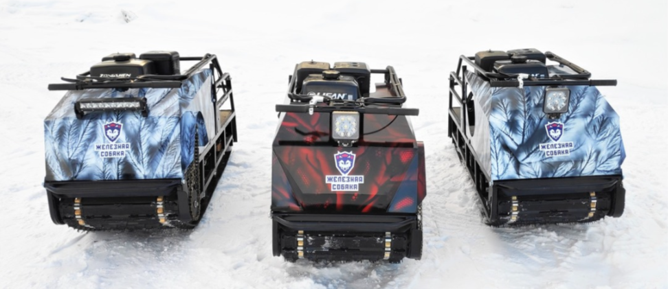 Мотобуксировщик Irondog (Железная собака) M500 15 Камуфляж Охотник в Домодедово