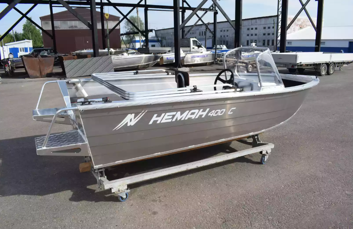 Алюминиевая лодка Неман-400 С в Домодедово
