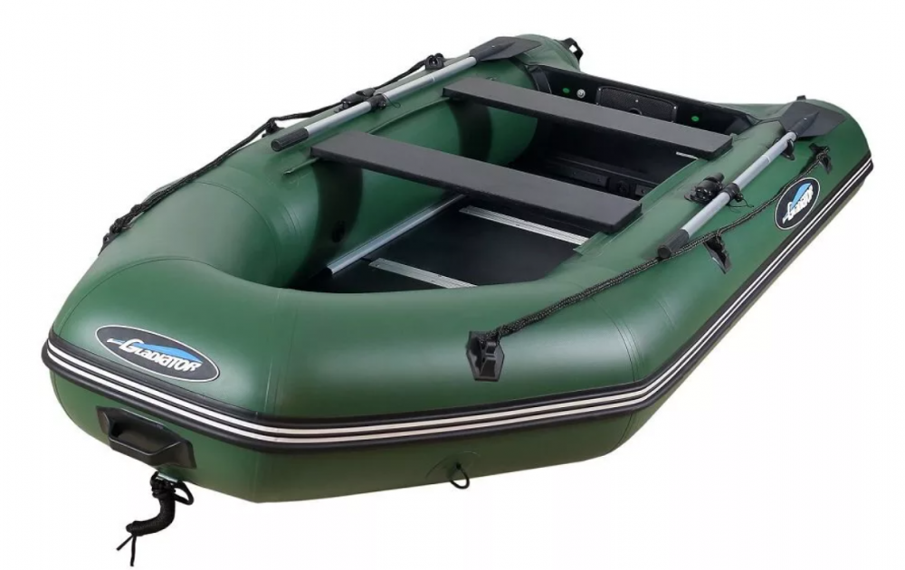 МОТОРНО-ГРЕБНАЯ ЛОДКА ПВХ GLADIATOR A 320 ТК С ФАНЕРНЫМ ПОЛОМ в Домодедово