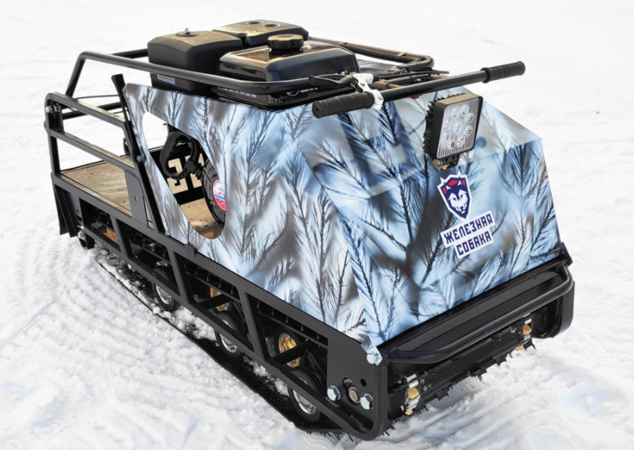 Мотобуксировщик Irondog (Железная собака) M500 15 Камуфляж Охотник в Домодедово