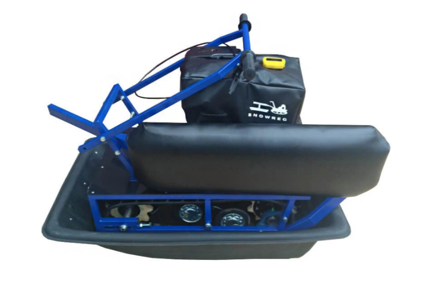 Мини-мотобуксировщик Альбатрос-М с фарой в Домодедово