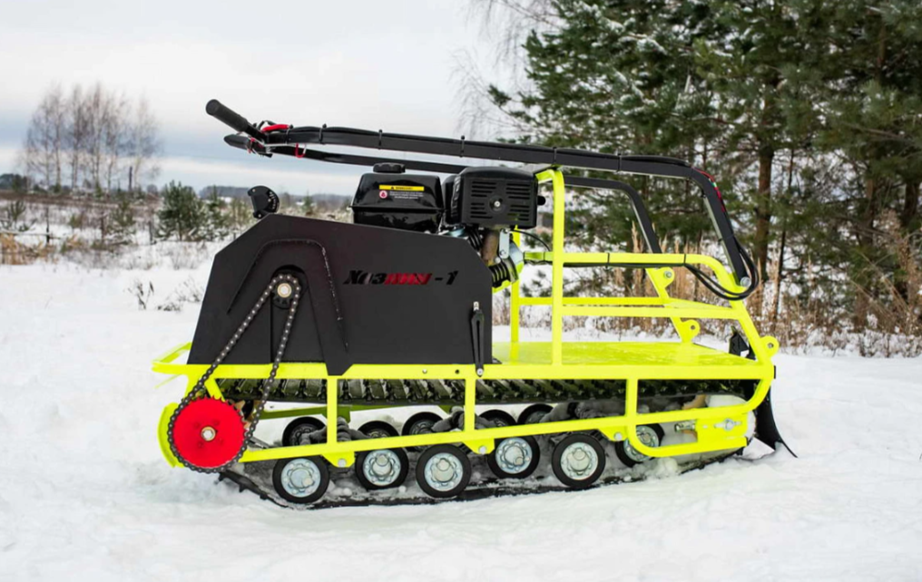 Мотобуксировщик Бурлак ХОЗЯИН-1 (капот металл) в Домодедово