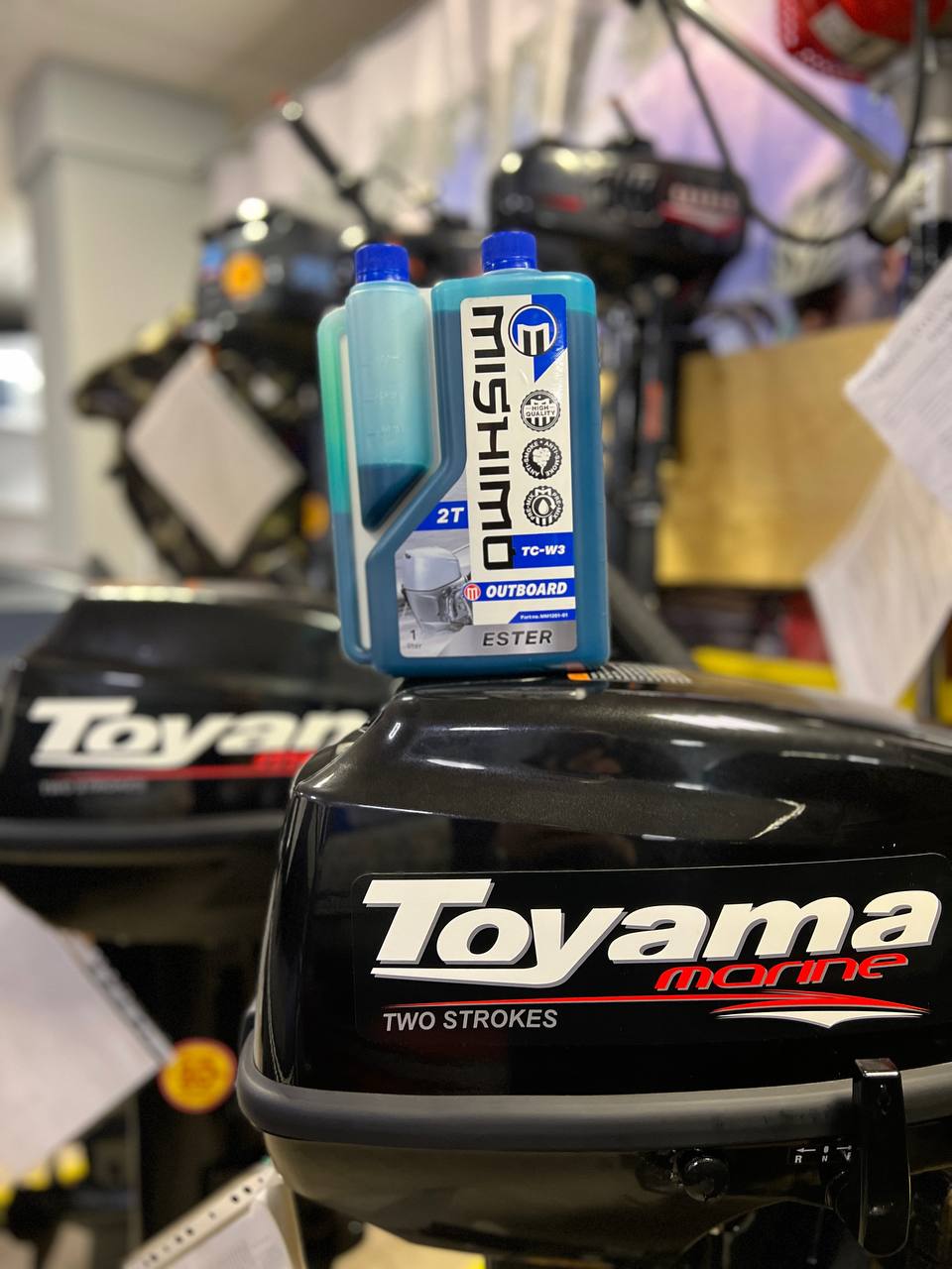 Масло MISHIMO 2T OUTBOARD (ESTER) полусинтетика 1 л в Домодедово