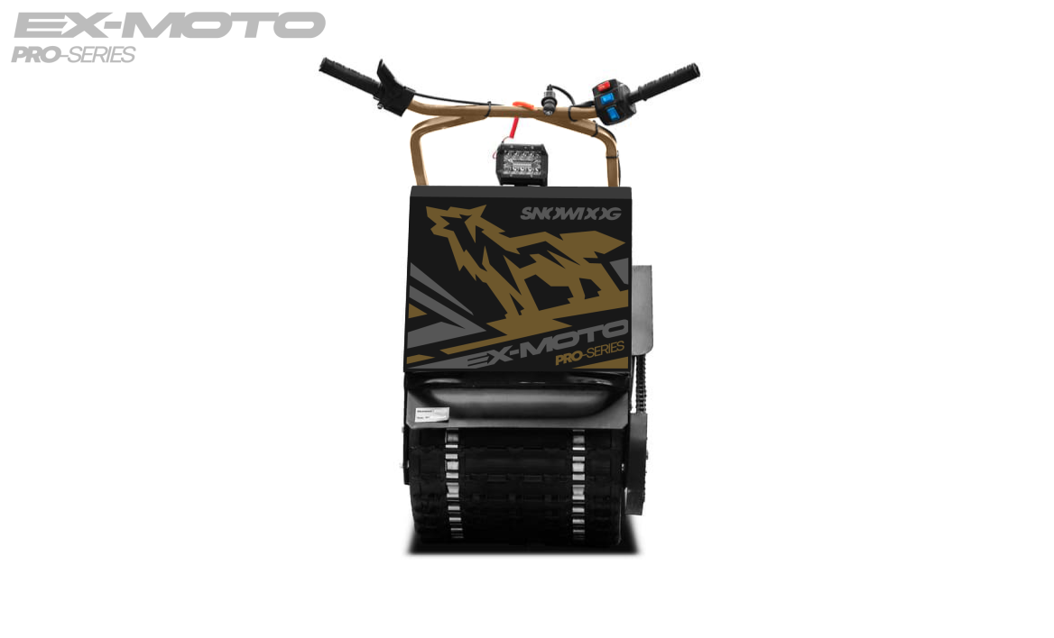 Мотобуксировщик EX-MOTO SNOWDOG S380 8л.с. в Домодедово