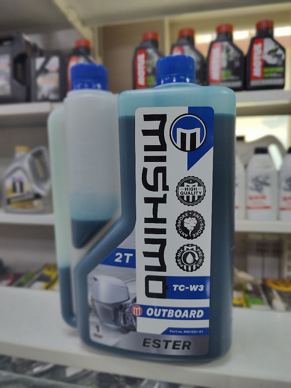 Масло MISHIMO 2T OUTBOARD (ESTER) полусинтетика 1 л в Домодедово