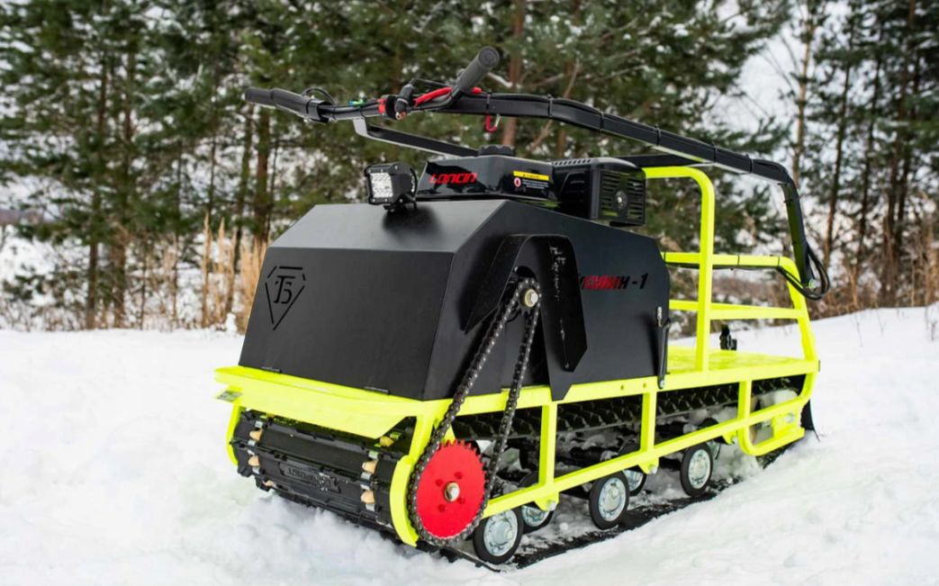 Мотобуксировщик Бурлак ХОЗЯИН-1 (капот металл) в Домодедово