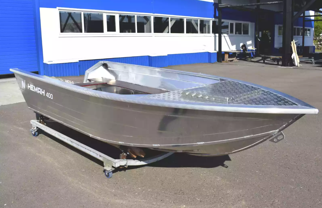 Алюминиевая лодка Неман-400 Р PRO в Домодедово