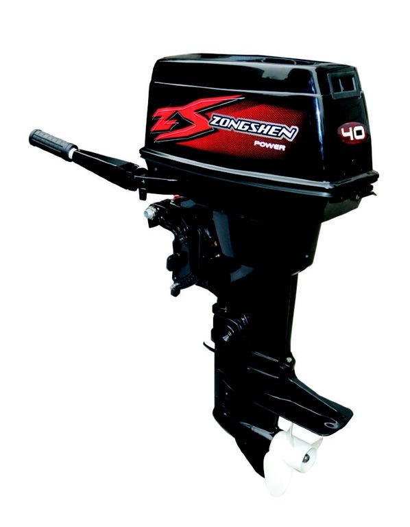 Лодочный мотор Zongshen T40 (+руль+пульт) в Домодедово
