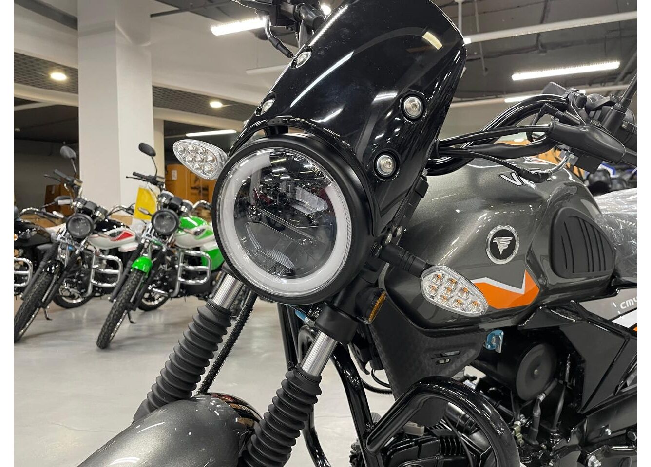 Мопед VMC NOVA 49сс (125сс) Led Full, дисковый тормоз, RKB RATO с баланс. валом, сигнализация в Домодедово