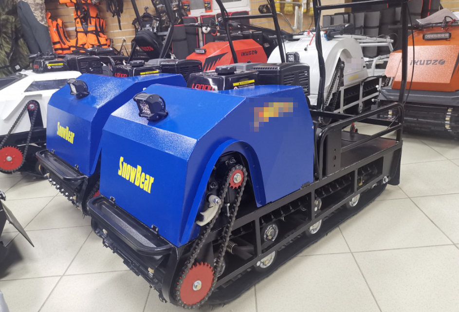 Мотобуксировщик SNOWBEAR 500 LONG 15  (длинная база) в Домодедово