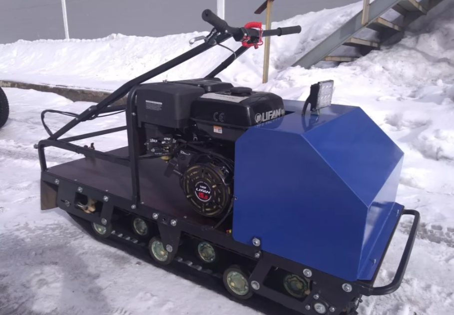 Мотобуксировщик AhtaR ЗИМА с реверсом (задний ход) в Домодедово