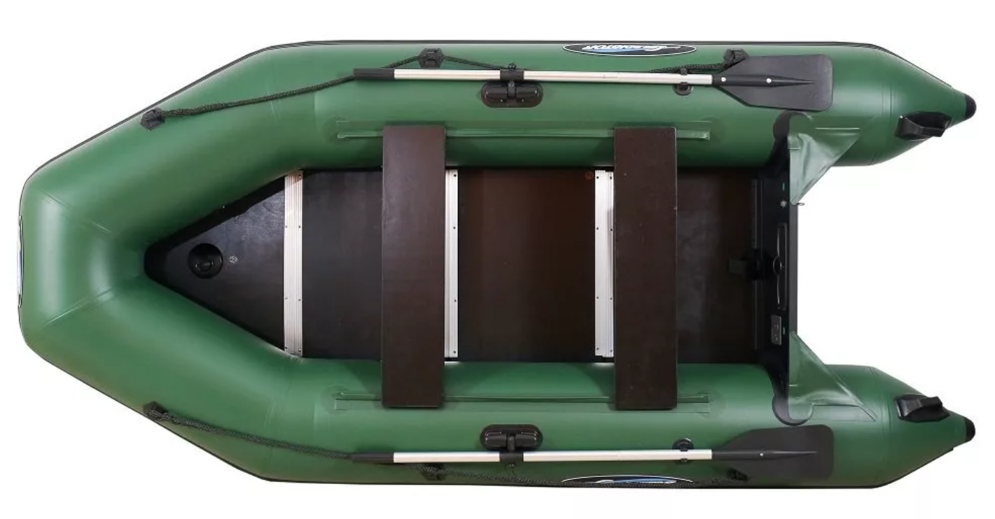 МОТОРНО-ГРЕБНАЯ ЛОДКА ПВХ GLADIATOR A 280 ТК С ФАНЕРНЫМ ДНОМ в Домодедово