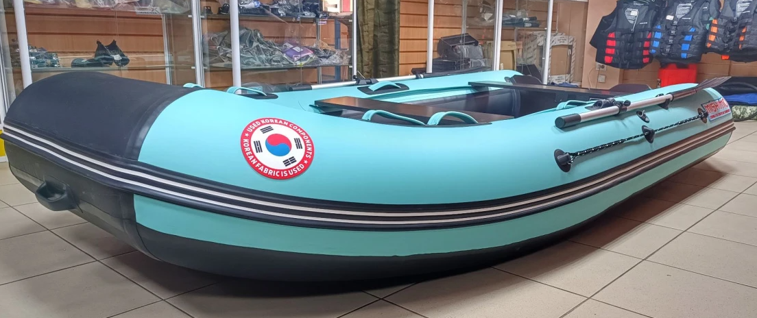 КОМПЛЕКТ ЛОДКА MISHIMO LITE 335 + МОТОР 9,8 Л.С. в Домодедово