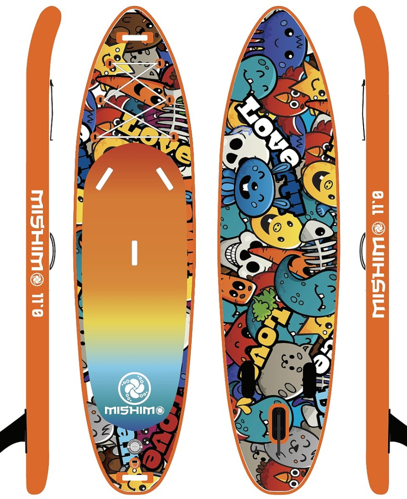 SUP (САП) Доска MISHIMO CRAZY-LINE 10.6’ (325см) в Домодедово