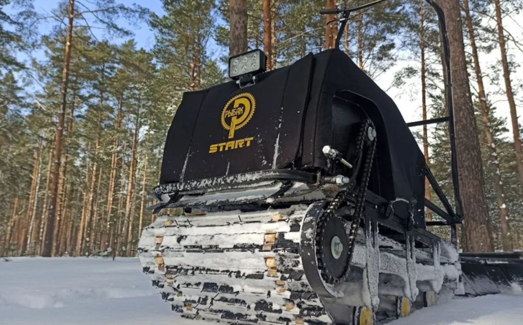 Мотобуксировщик РЫБАК СТАРТ Lifan 15 л.с (тканный капот) в Домодедово