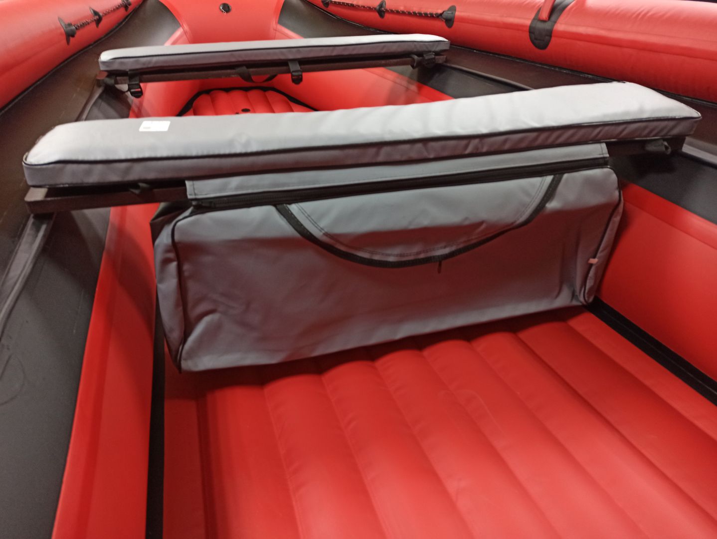 КОМПЛЕКТ МЯГКИХ НАКЛАДОК С СУМКОЙ ДЛЯ ЛОДОК 110Х20 СЕРЫЙ в Домодедово