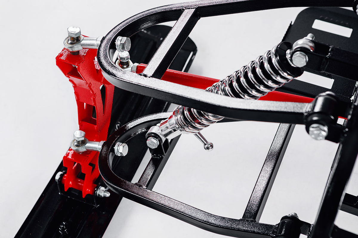 Лыжный модуль IKUDZO с подогревом ручек металлические лыжи в Домодедово