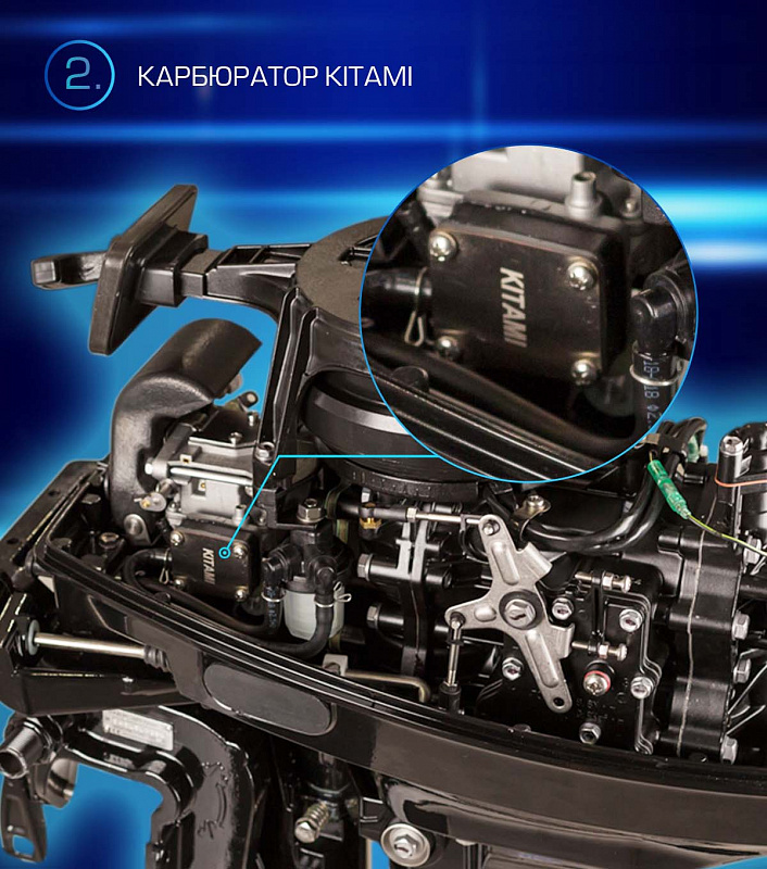 Лодочный мотор MARLIN PROLINE MP 9.9 (20) AWRL FORCE в Домодедово