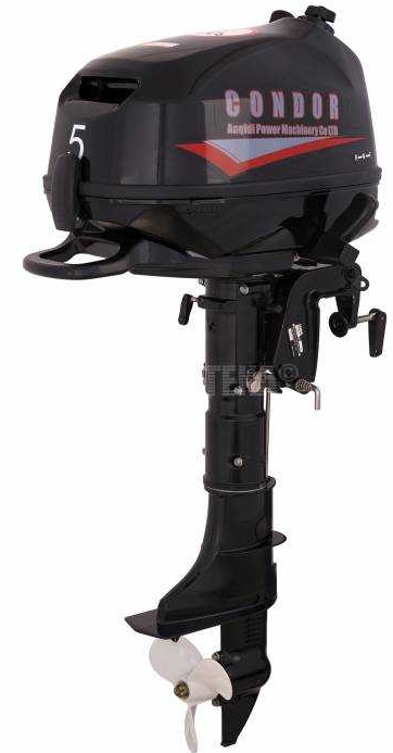Лодочный мотор Condor F5HS без бака 12 л. в Домодедово