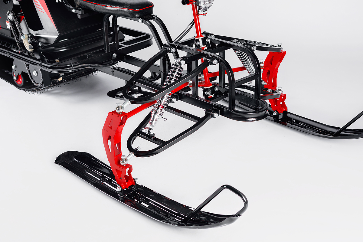 Лыжный модуль IKUDZO с подогревом ручек металлические лыжи в Домодедово