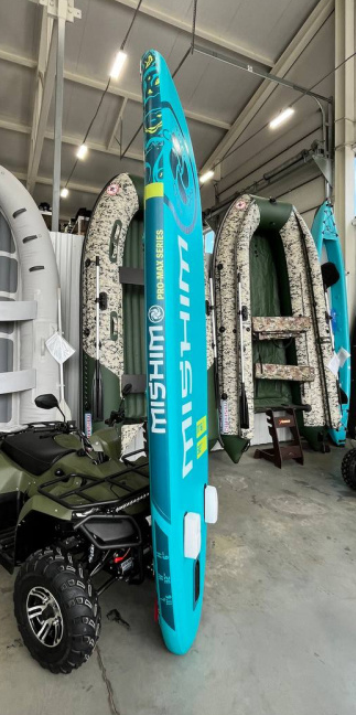 SUP (САП) Доска MISHIMO PRO-MAX Light Teal 11,6’ (355см) в Домодедово