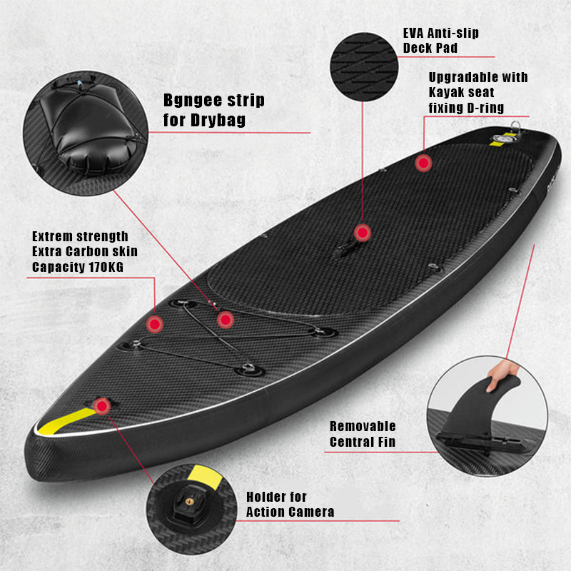 SUP (САП) ДОСКА MISHIMO CARBON DARKSIDE 11’ (335СМ) в Домодедово