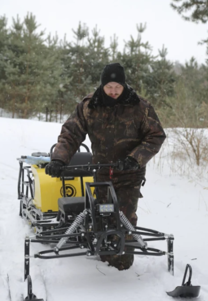 Мотобуксировщик РЫБАК PK 13 л.с. (короткая база 1230мм) в Домодедово