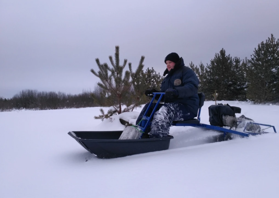 Мотобуксировщик толкач Альбатрос-XL8 с модулем. Без фары, тележки в Домодедово