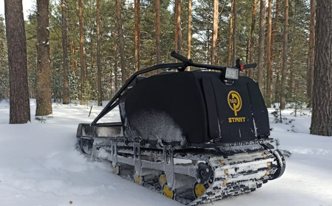 Мотобуксировщик РЫБАК СТАРТ Lifan 15 л.с (тканный капот) в Домодедово