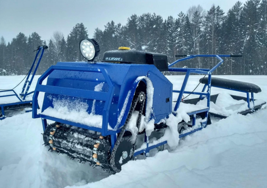 Мотобуксировщик Альбатрос-XLV 9 тележки, 1450 мм в Домодедово
