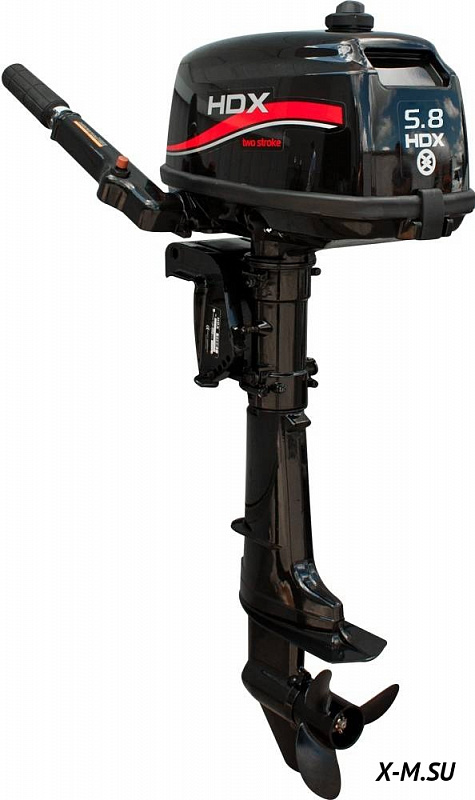 Лодочный мотор 2-х тактный HDX R series T 5,8 BMS в Домодедово