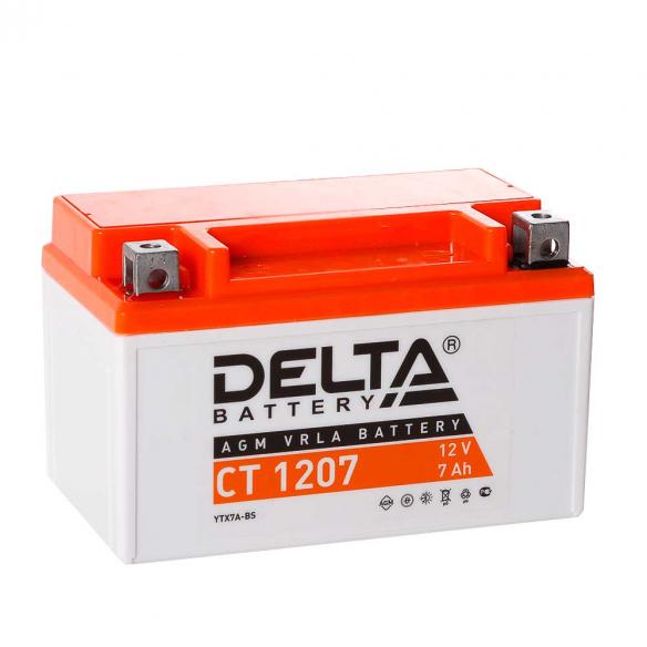 Аккумулятор Delta CT 1207 (12V / 7Ah) в Домодедово