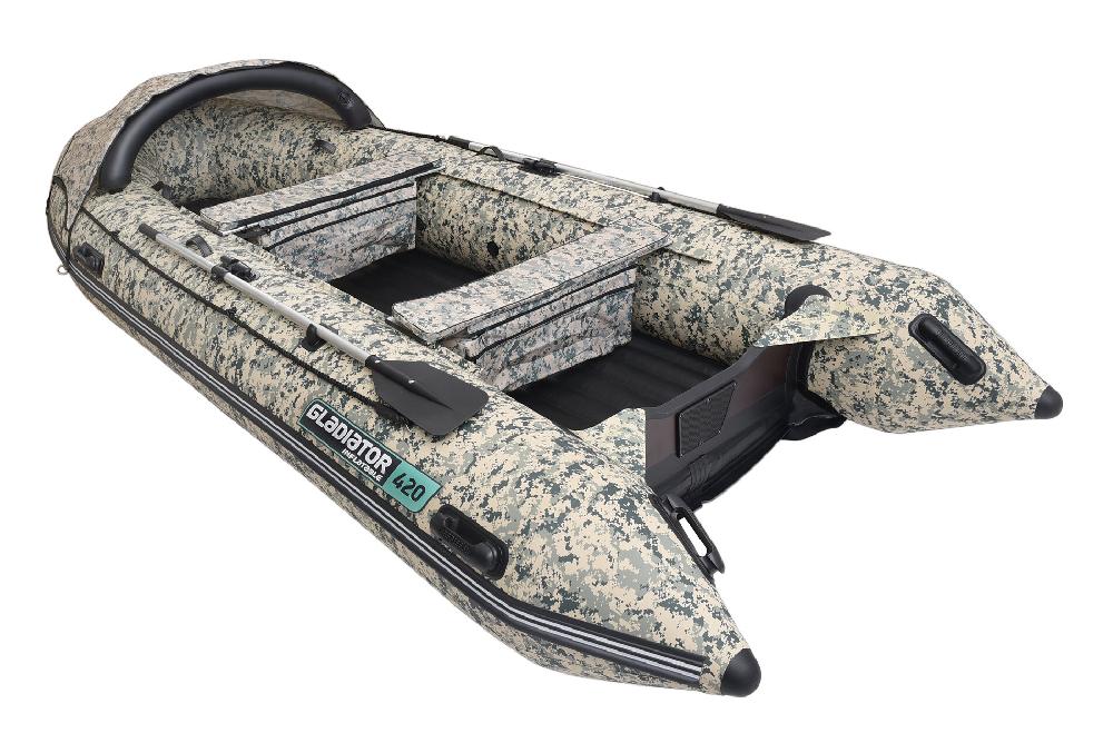 НАДУВНАЯ ЛОДКА GLADIATOR E350PRO в Домодедово