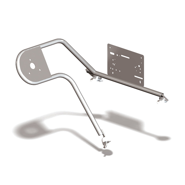 Стойка рулевая с креплением на баллон надувной лодки 25мм в Домодедово