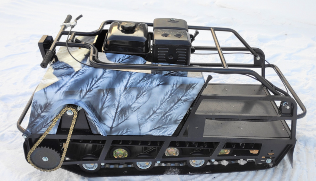 Мотобуксировщик Irondog (Железная собака) M500 15 Камуфляж Охотник в Домодедово