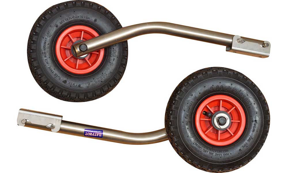 Транцевые колеса модульные удлиненные из нержавеющей стали в Домодедово