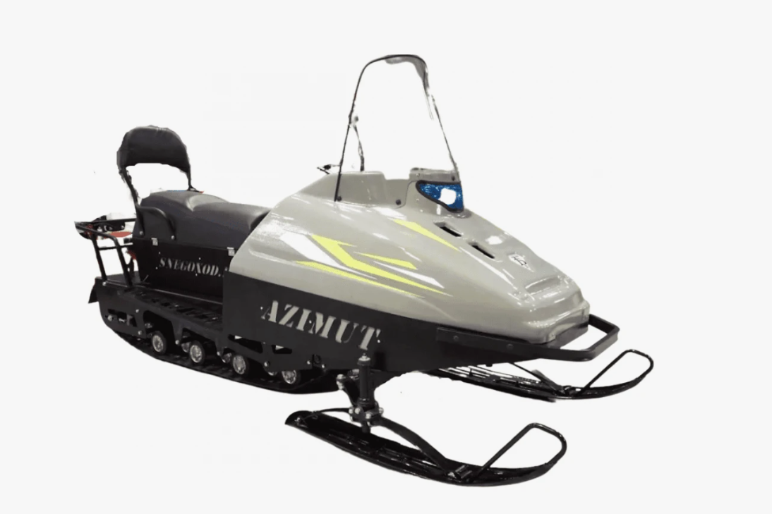 Миниснегоход Бурлак Азимут 24 л.с. , эл.запуск, реверс, тормоз гидравл, капот серый в Домодедово