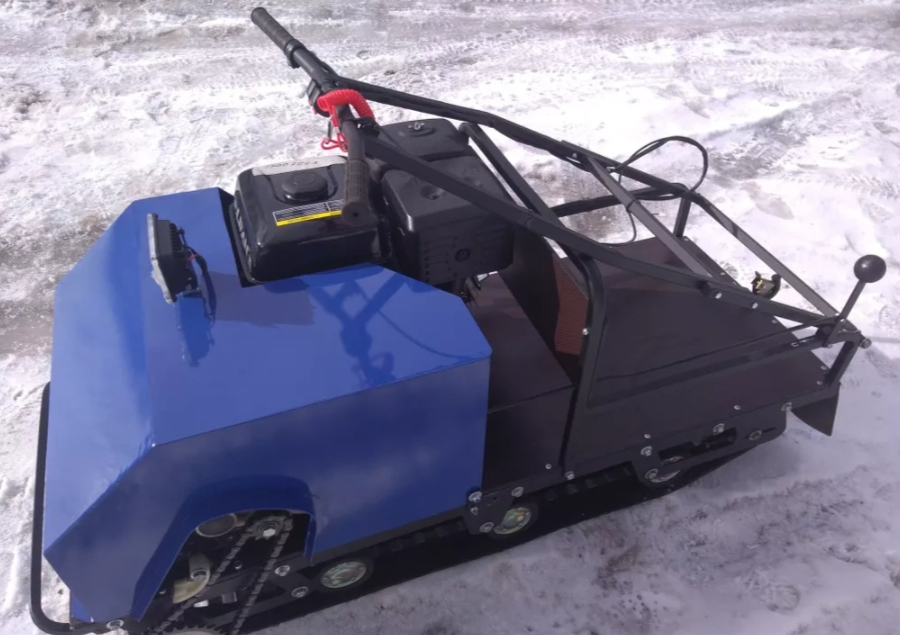 Мотобуксировщик AhtaR ЗИМА с реверсом (задний ход) в Домодедово