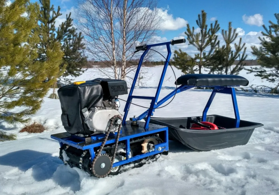 Мини-мотобуксировщик Альбатрос-М без фары в Домодедово