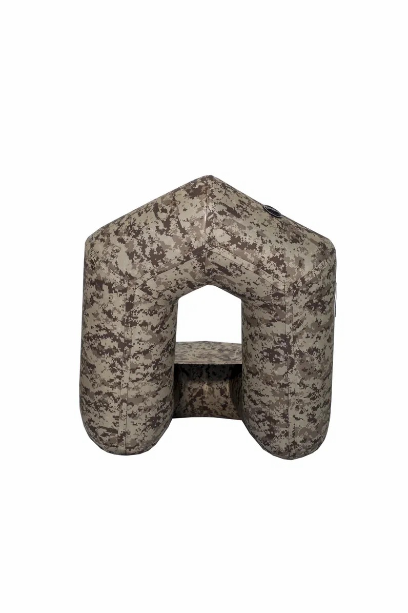 КРЕСЛО НАДУВНОЕ SMARINE, 85Х75 СМ, ПВХ, КОРИЧНЕВЫЙ ПИКСЕЛЬ в Домодедово