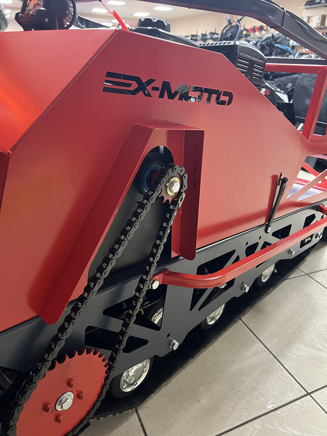 Мотобуксировщик EX-MOTO SNOWDOG S500 15л.с в Домодедово