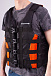 Жилет спасательный MISHIMO PRO Премиум качества Черно-оранжевый в Домодедово