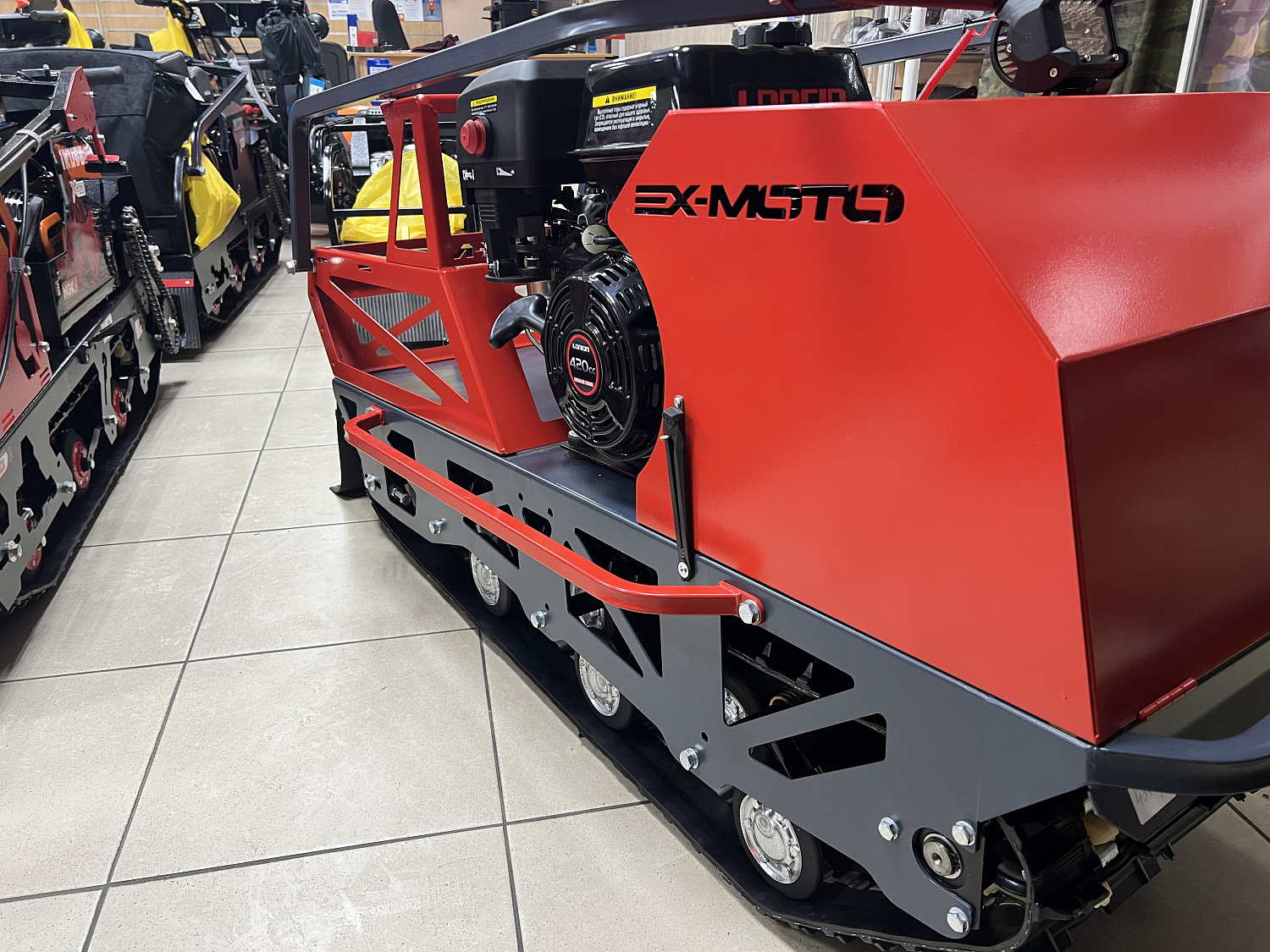 Мотобуксировщик EX-MOTO SNOWDOG S500 15л.с в Домодедово